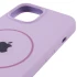 Чохол Silicone Armor Max with MagSafe для Apple iPhone 15 Plus (6.7") – Бузковий / Lilac. Фото 4 з 6