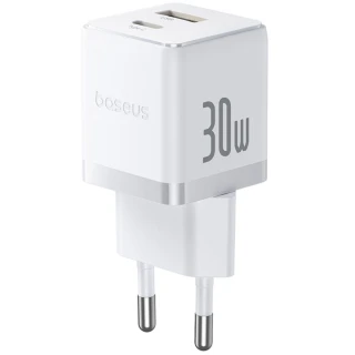 МЗП Baseus Palm Fast Charger 30W (1USB-A/1C) (P1011160A) фото 1 з 4
