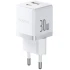 МЗП Baseus Palm Fast Charger 30W (1USB-A/1C) (P1011160A) – Moon White. Фото 1 з 4