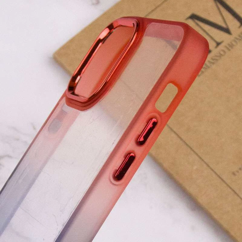 Силиконовый чехол фреш для Apple iPhone 14 Plus (6.7") – Черный / Красный. Фото 6 из 6