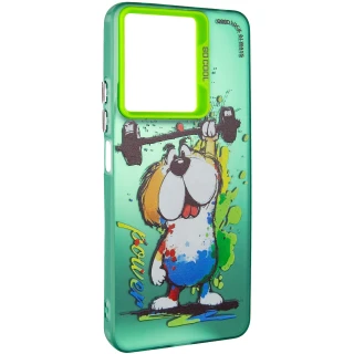 Чохол TPU+PC Street Art для Xiaomi Redmi 13C — Power