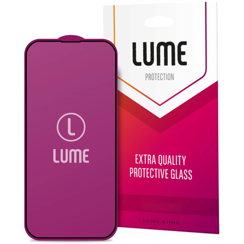 Защитное 3D стекло LUME Protection для Apple iPhone 16 Pro Max – Черный. Фото 3 из 4