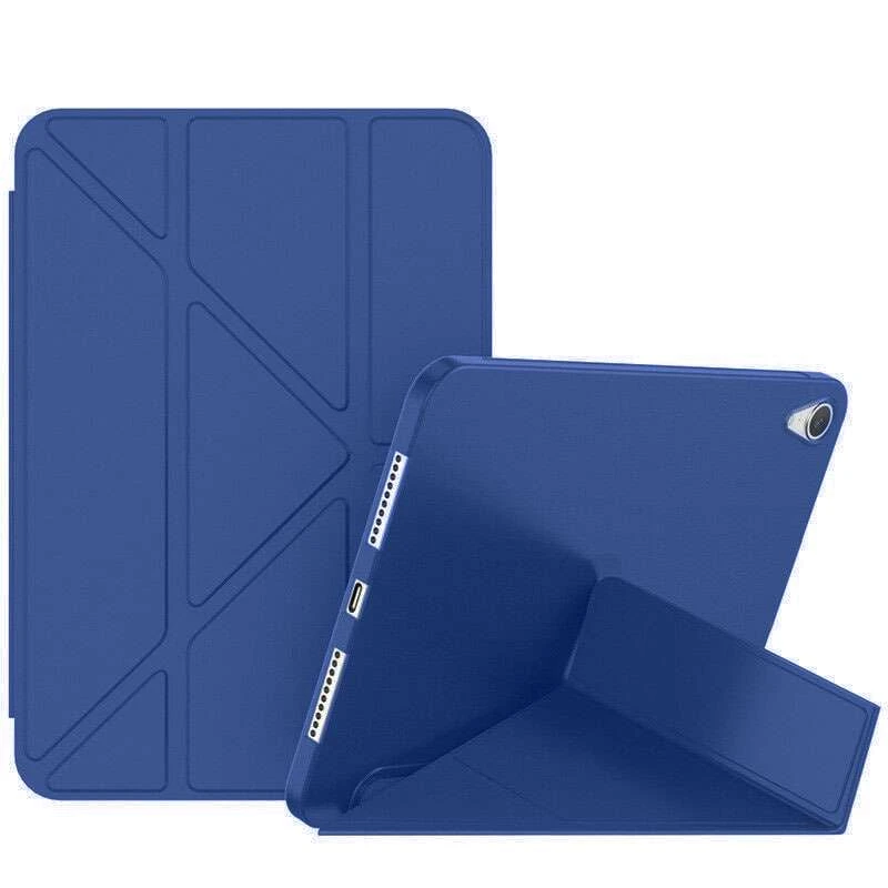 

Чохол книжка орігамі на Apple iPad 10.2" (2021) (Темно-синій / Midnight blue)