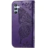 Шкіряний чохол-книжка Butterfly Pattern для Samsung Galaxy A57 5G – Purple. Фото 2 з 4
