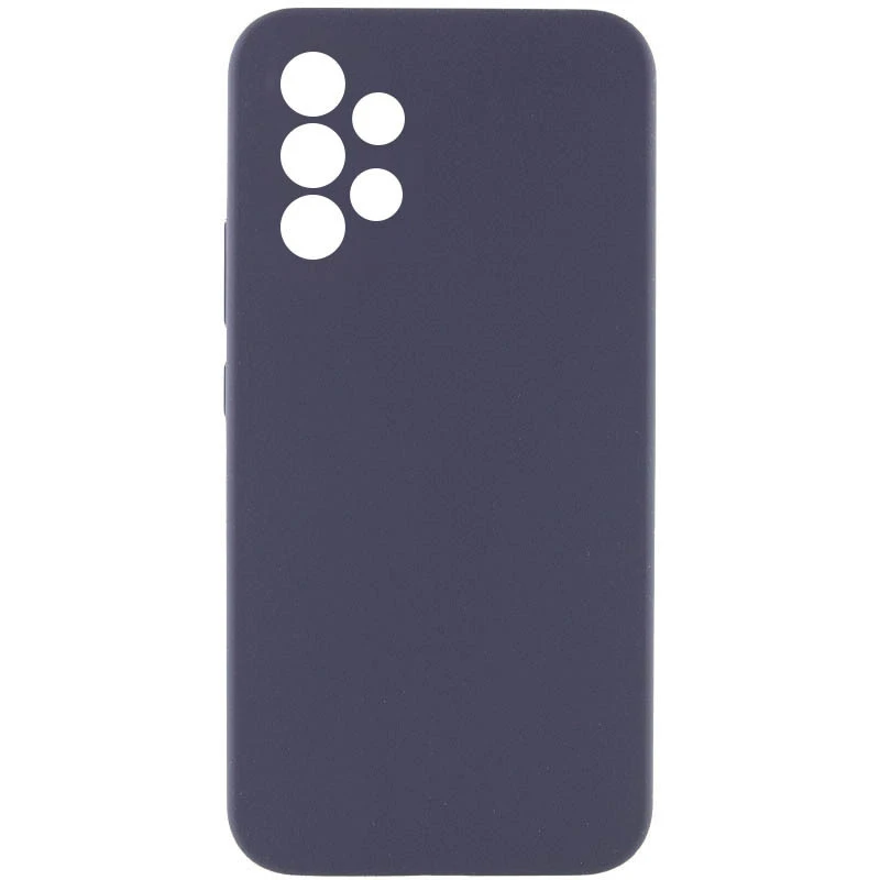 Чехол Silicone Case Lakshmi Premium з закритою камерою на Samsung Galaxy A33 5G – Серый / Dark Gray. Фото 1 из 3