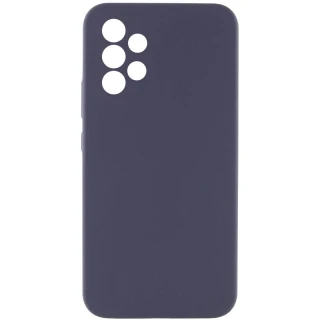 Чехол Silicone Case Lakshmi Premium з закритою камерою на Samsung Galaxy A33 5G — Серый / Dark Gray