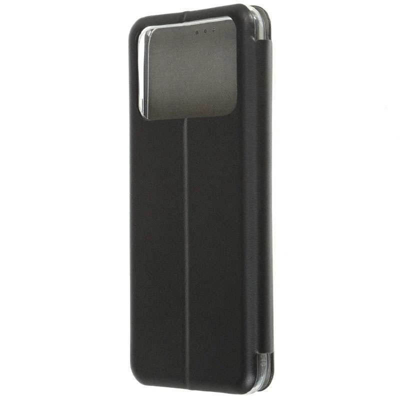 Чохол-книжка класичний на Xiaomi Poco C40 – Чорний. Фото 3 з 4