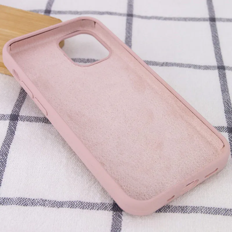 Чехол Silk Full Protective (AA) NO LOGO для Apple iPhone 13 mini (5.4") – Розовый / Pink Sand. Фото 3 из 3