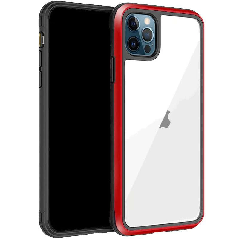

Чохол PC+TPU+Metal K-DOO Ares на Apple iPhone 13 Pro Max (6.7") (Червоний)