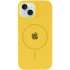 Чехол Silicone Armor Max with MagSafe для Apple iPhone 15 Plus (6.7") – Желтый / Yellow. Фото 3 из 6