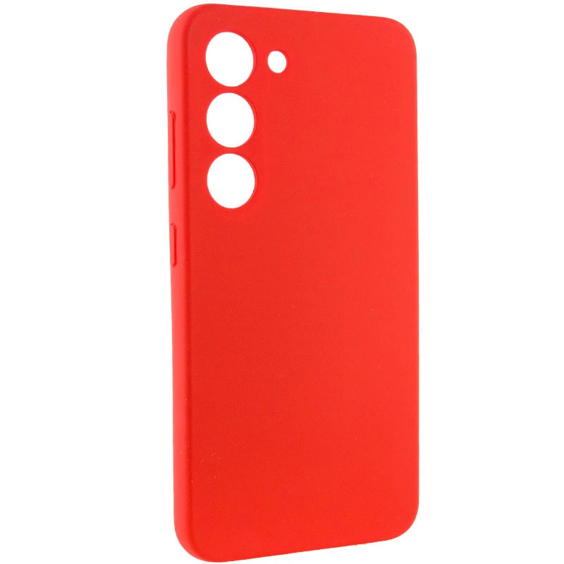 Чохол Silicone Case Lakshmi з закритою камерою на Samsung Galaxy S23 FE – Червоний / Red. Фото 8 з 20