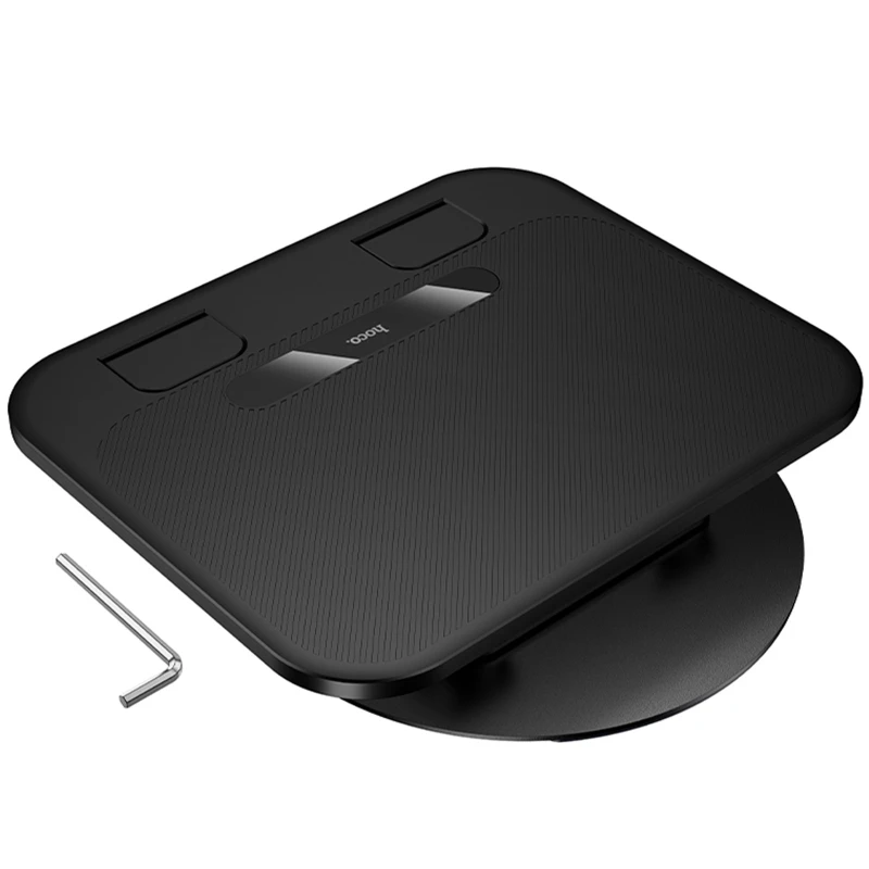 Підставка настільна Hoco HD14 Hope rotating – Black. Фото 6 з 6