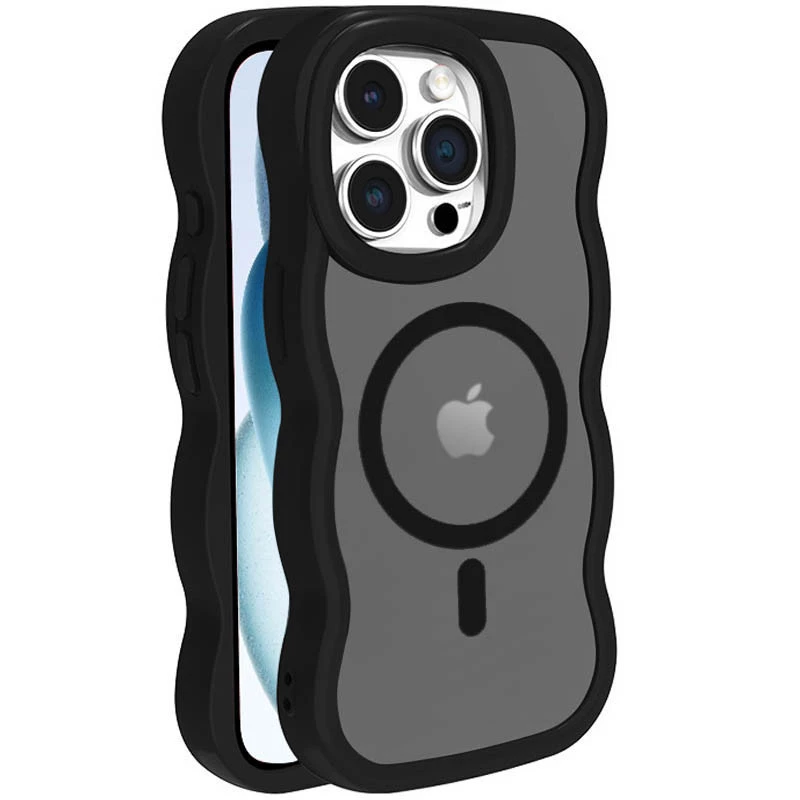 Чехол Solid with MagSafe для Apple iPhone 13 Pro Max (6.7") – Black. Фото 1 из 4