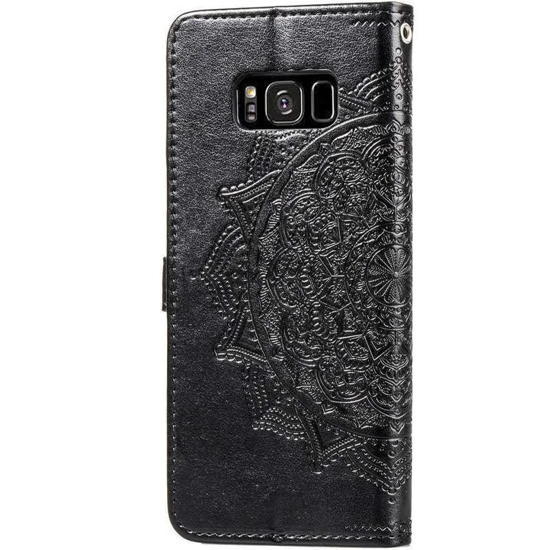 Шкіряний чохол-книжка Art Case з візитницею для Samsung G950 Galaxy S8 – Чорний. Фото 4 з 5