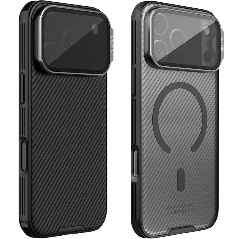 Карбоновая накладка Nillkin Camshield Prop Magnetic для Apple iPhone 17 Pro Max (6.9") фото 1 из 1