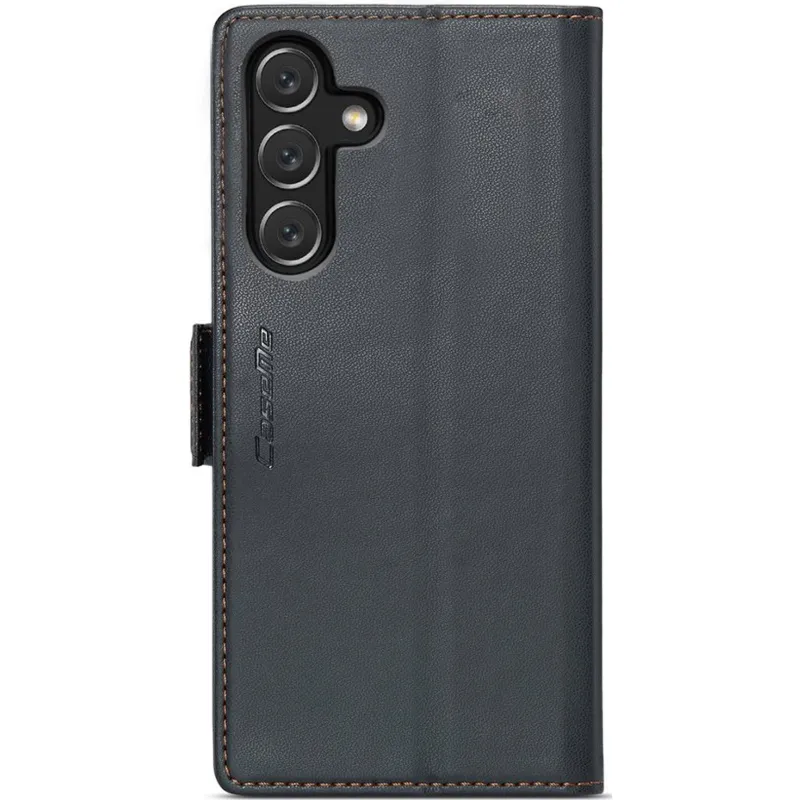 Шкіряний чохол-книжка CaseMe Nappa leather для Samsung Galaxy A26 5G – Black. Фото 3 з 6