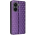 Кожаный чехол-книжка Rhombus Book для Xiaomi POCO X8 Pro – Purple. Фото 2 из 7