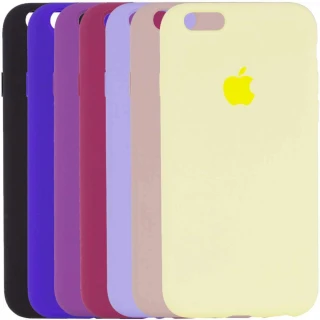 Чехол Silicone Case с закрытым низом для Apple iPhone 6/6s (4.7") фото 1 Чехол Silicone Case с закрытым низом для Apple iPhone 6/6s (4.7") фото 1 из 3