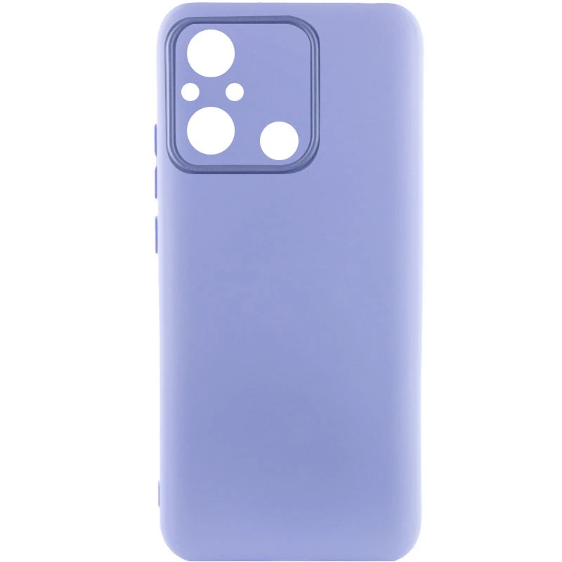 Чохол Silicone Case Lakshmi Premium із закритою камерою для Xiaomi Redmi 12C / Poco C55 – Бузковий / Dasheen. Фото 1 з 15