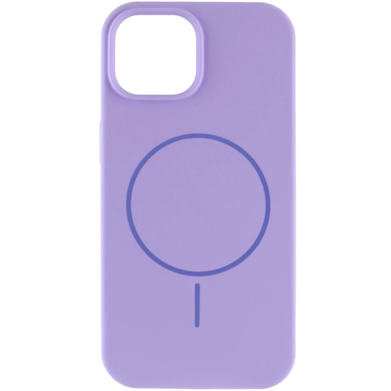 Чохол Silk Full Protective (AA) NO LOGO with Magnetic Fit для Apple iPhone 12 Pro (6.1") – Бузковий / Dasheen. Фото 3 з 6