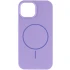 Чохол Silk Full Protective (AA) NO LOGO with Magnetic Fit для Apple iPhone 14 (6.1") – Бузковий / Dasheen. Фото 3 з 6
