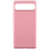 Кольоровий силіконовий чохол GETMAN на Google Pixel 6 Pro – Рожевий / Pink. Фото 1 з 1