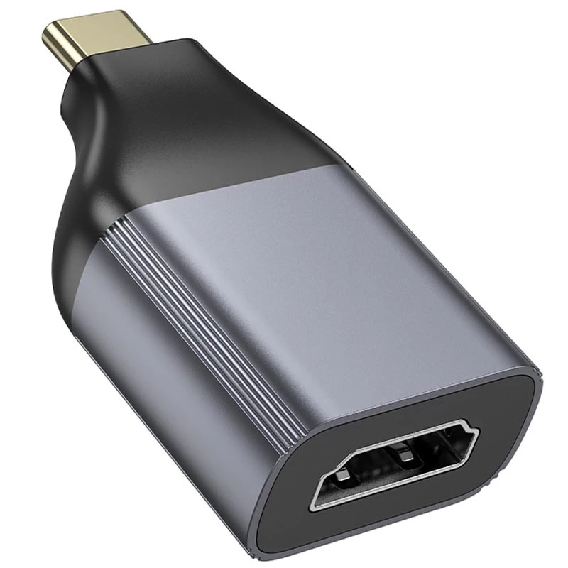 Перехідник Hoco UA33 Type-C to HDTV – Metal grey. Фото 2 з 6