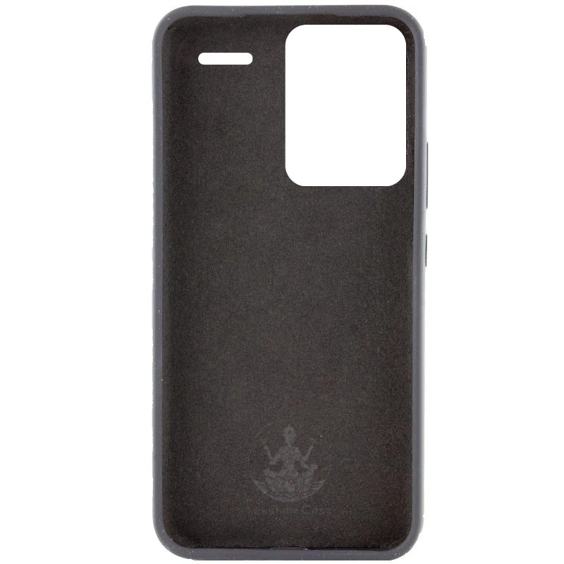 Чохол Silicone Case Lakshmi Premium на Xiaomi Redmi Note 13 Pro+ – Чорний / Black. Фото 2 з 3