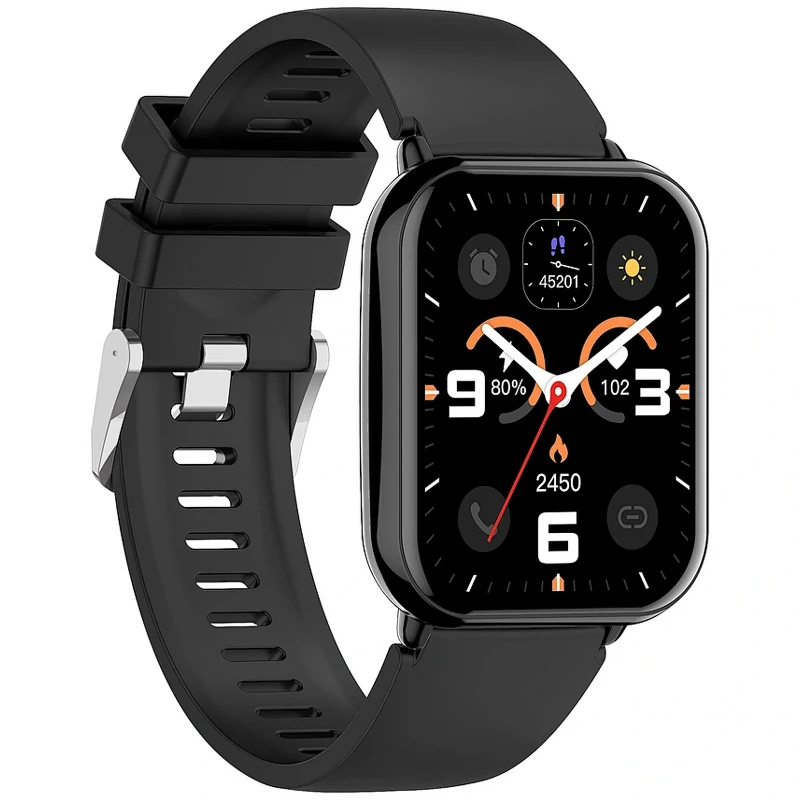 Смарт-годинник WiWU SW09 Smart sports watch (call version) – Black. Фото 4 з 6