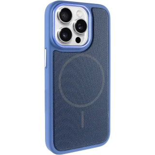 Чохол TPU TechWoven Hybrid with MagSafe для Apple iPhone 15 Pro (6.1") фото 1 з 8