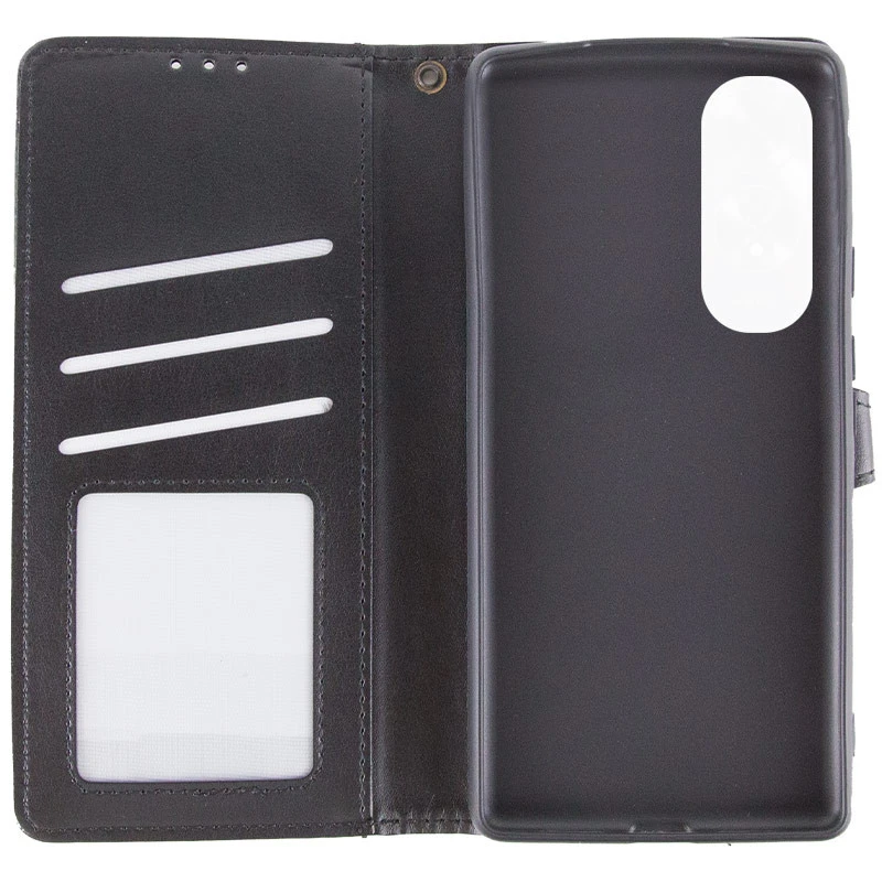 Чохол-книжка GETMAN Gallant  на Oppo A60 – Чорний. Фото 6 з 6