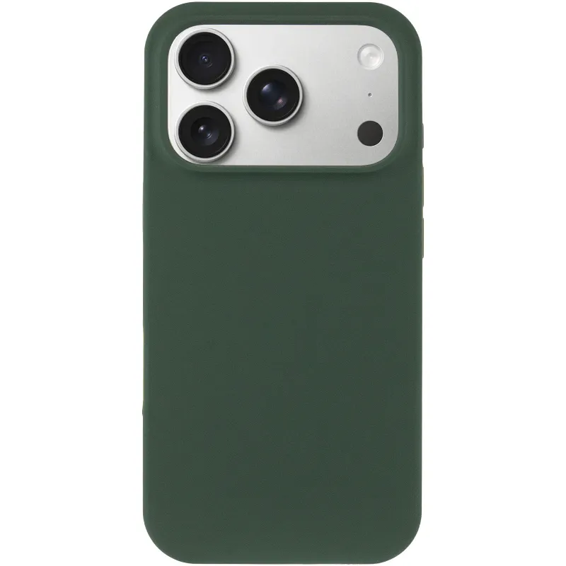 Чохол Silk Full Protective (AA) NO LOGO для Apple iPhone 17 Pro (6.3") – Зелений / Cyprus Green. Фото 3 з 7
