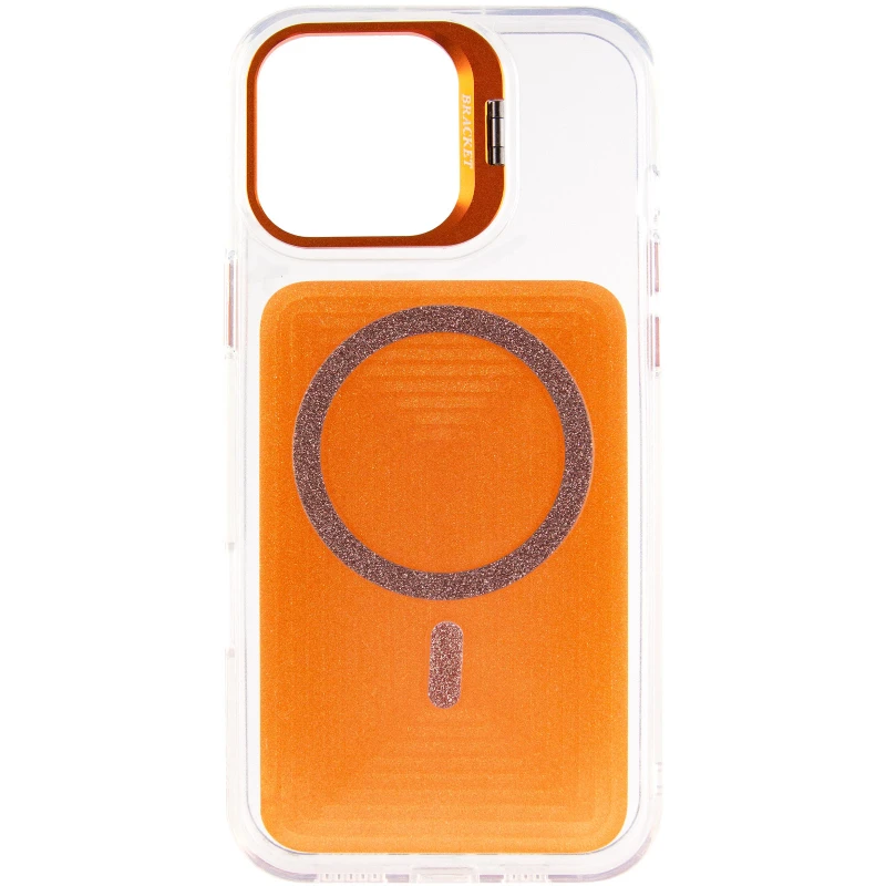 Чохол TPU+PC Jewel Sparkle with MagSafe для Apple iPhone 16 Pro Max – Orange Sparkle. Фото 3 з 7