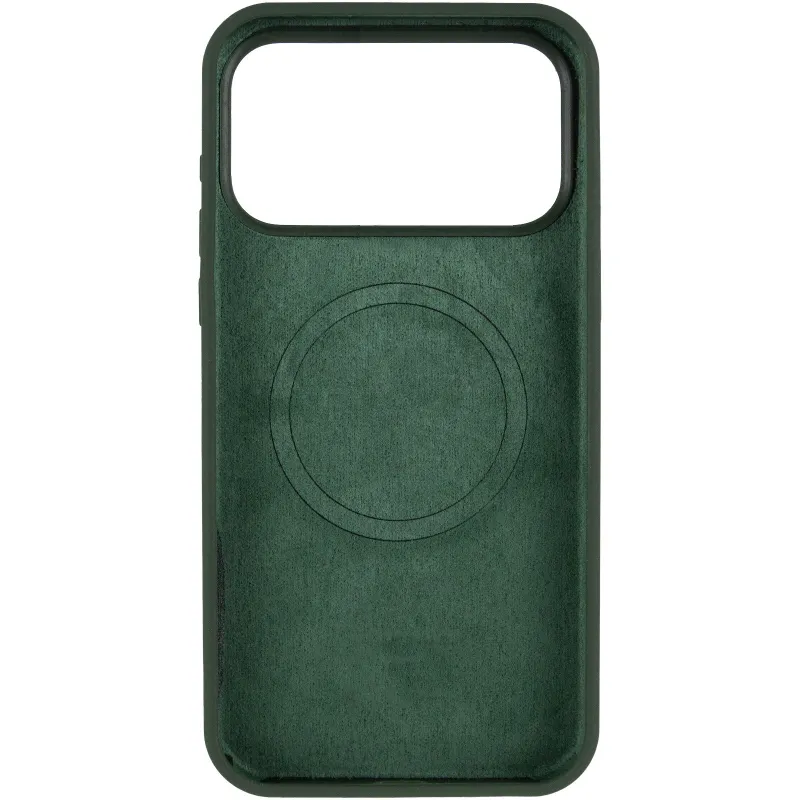 Чохол Silk Full Protective (AA) NO LOGO для Apple iPhone 17 Pro Max (6.9") – Зелений / Cyprus Green. Фото 5 з 7