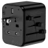 Мережевий універсальний перехідник WIWU UA012 Warrior 12W + 1USB-A/1C – Black. Фото 3 з 6