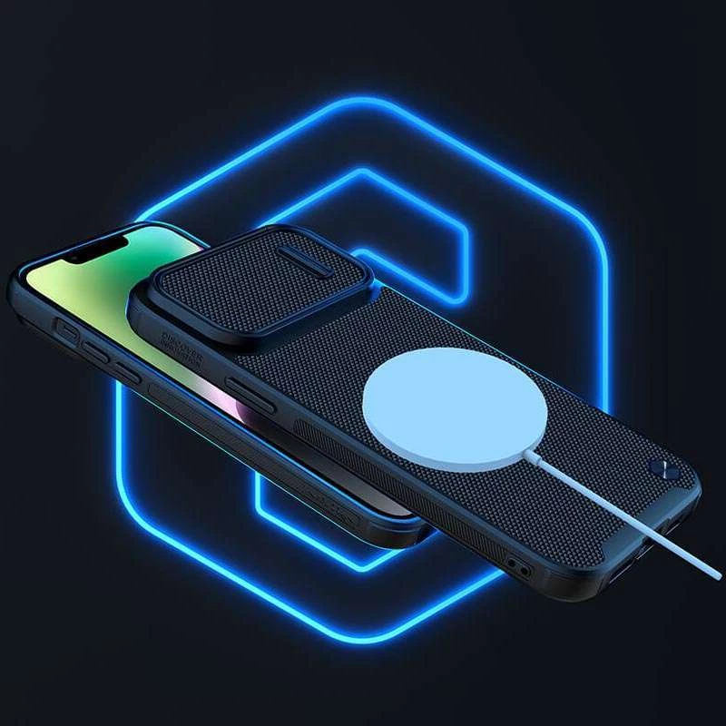 TPU+PC чохол Nillkin Textured S Magnetic на Apple iPhone 14 Pro Max (6.7") фото 2 з 2