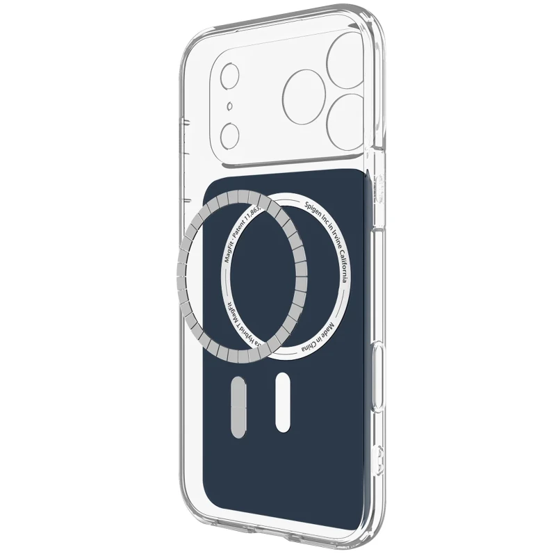 Чехол TPU SGP Ultra Hybrid T (MagFit) для Apple iPhone 17 Pro (6.3") – Blue. Фото 3 из 7