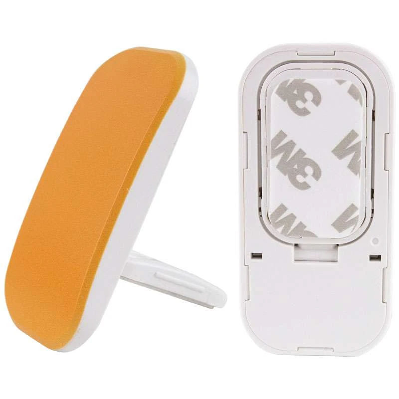 Силиконовый чехол с держателем для Apple iPhone 13 Pro Max (6.7") – Оранжевый. Фото 5 из 6