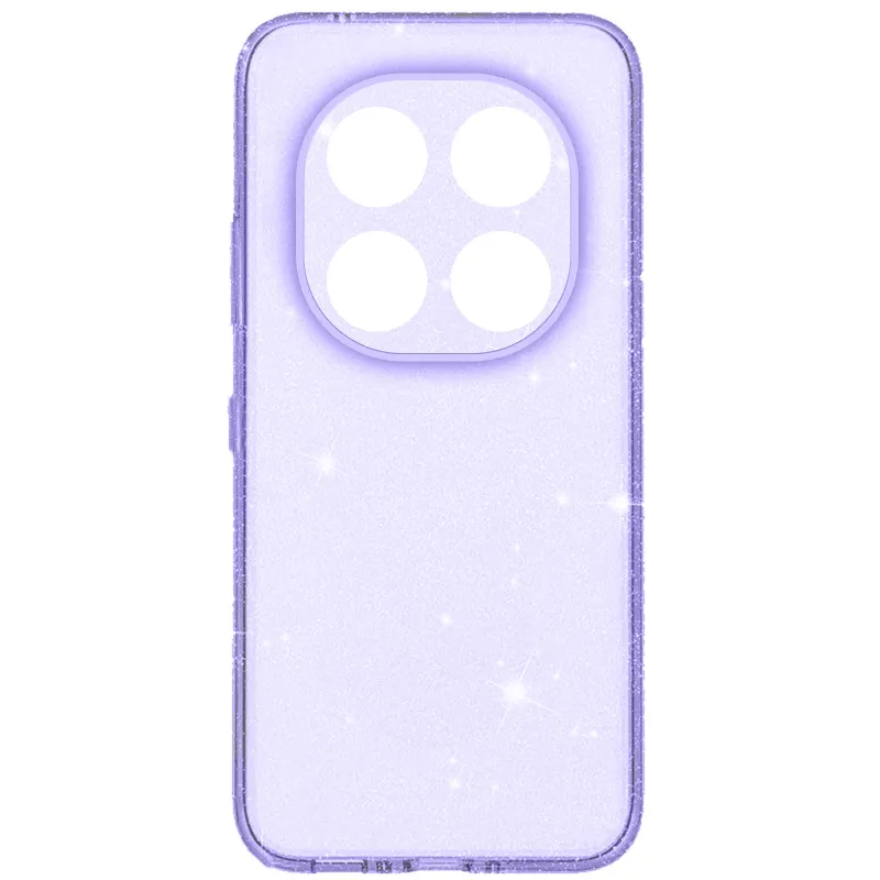 Блискучий силіконовий чохол на Xiaomi Redmi Note 15 4G/5G (EU) – Purple. Фото 1 з 1