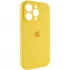 Чохол Silicone Case з захистом камери на Apple iPhone 14 Pro Max (6.7") – Жовтий / Yellow. Фото 5 з 12