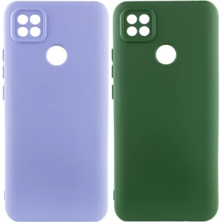 Чехол Silicone Case Lakshmi с закрытой камерой для Oppo A15s / A15