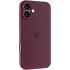 Чохол Silicone Case з захистом камери на Apple iPhone 17 (6.3") – Бордовий / Plum. Фото 1 з 3