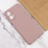 Кольоровий силіконовий чохол GETMAN із закритою камерою для Motorola Moto G24 – Рожевий / Pink Sand. Фото 5 з 5