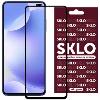 Захисне 3D скло SKLO на Xiaomi Poco X3 фото 1 з 4