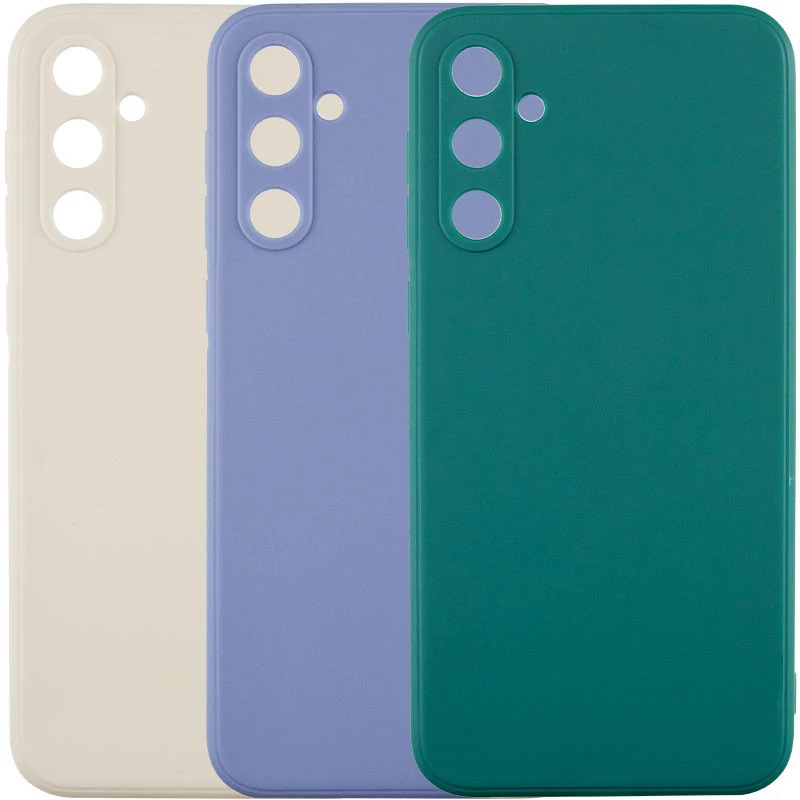 Кольоровий силіконовий чохол із захистом камери на Samsung Galaxy A55 фото 1 з 1