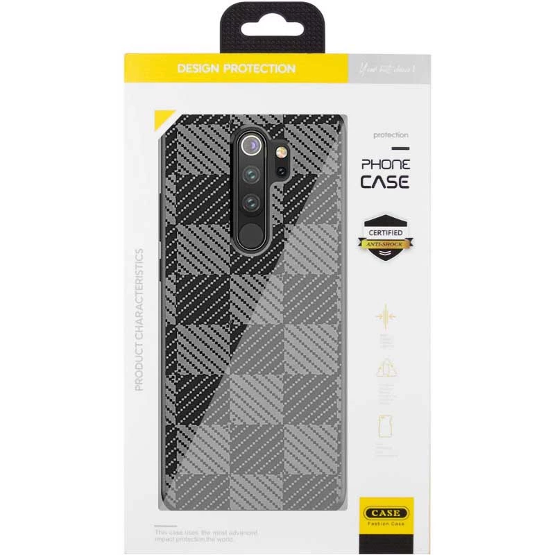 Чохол TPU+PC Grid для Xiaomi Redmi Note 8 Pro – Cube. Фото 2 з 2