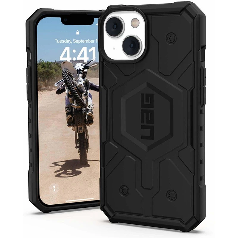 Ударопрочный чехол UAG Pathfinder с MagSafe для Apple iPhone 14 Plus (6.7") – Черный. Фото 4 из 6