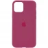 Чехол Silicone Case с закрытым низом для Apple iPhone 11 Pro Max (6.5") – Красный / Rose Red. Фото 1 из 1