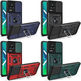 Протиударний чохол Serge Ring з захистом камери на Xiaomi Poco F4 фото 1 з 2