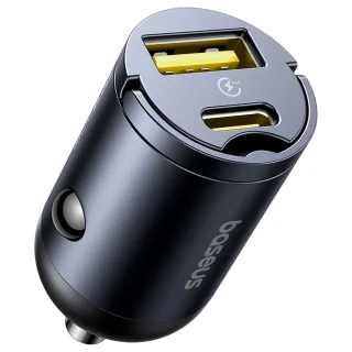 АЗП Baseus Tiny Star Mini 30W (1USB-A/1C) (C00035001121) фото 1 з 4